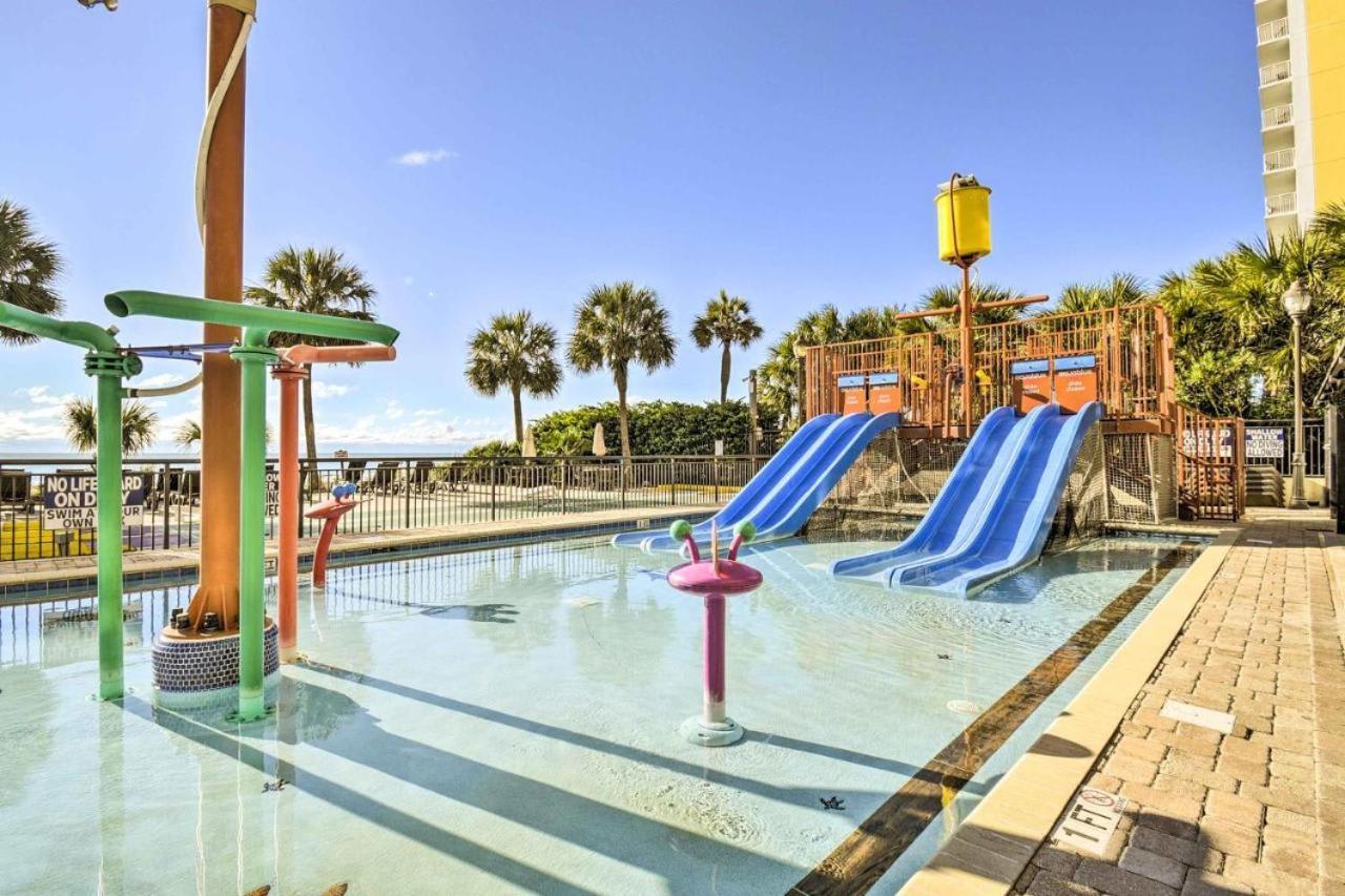 マートルビーチ Paradise Breeze I Direct Oceanfront I Breakers Paradise Towerヴィラ エクステリア 写真