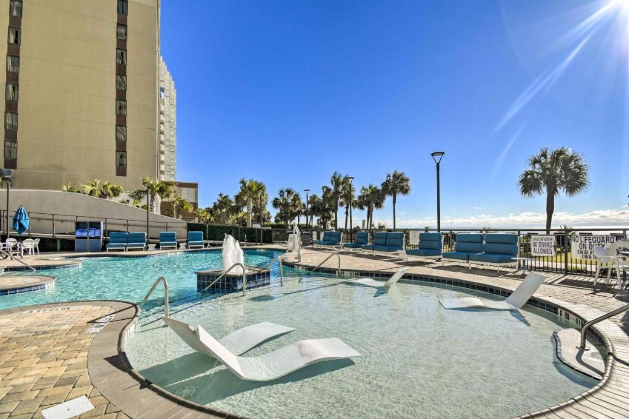 マートルビーチ Paradise Breeze I Direct Oceanfront I Breakers Paradise Towerヴィラ エクステリア 写真